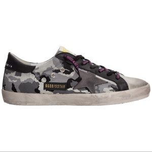 Golden Goose Camouflage Superstar Sneaker